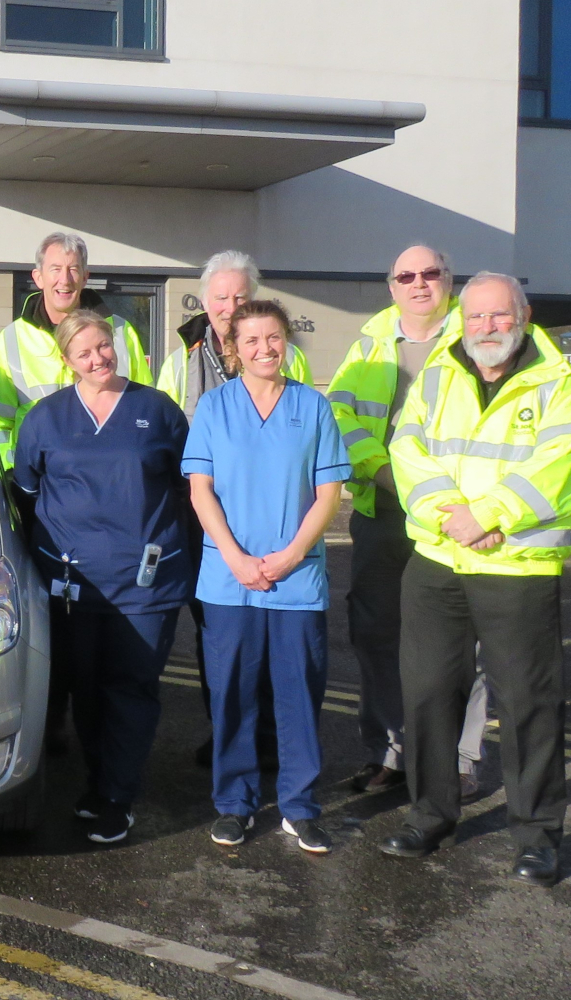 Fife Patient Transport scheme includes Kirkcaldy St John Scotland